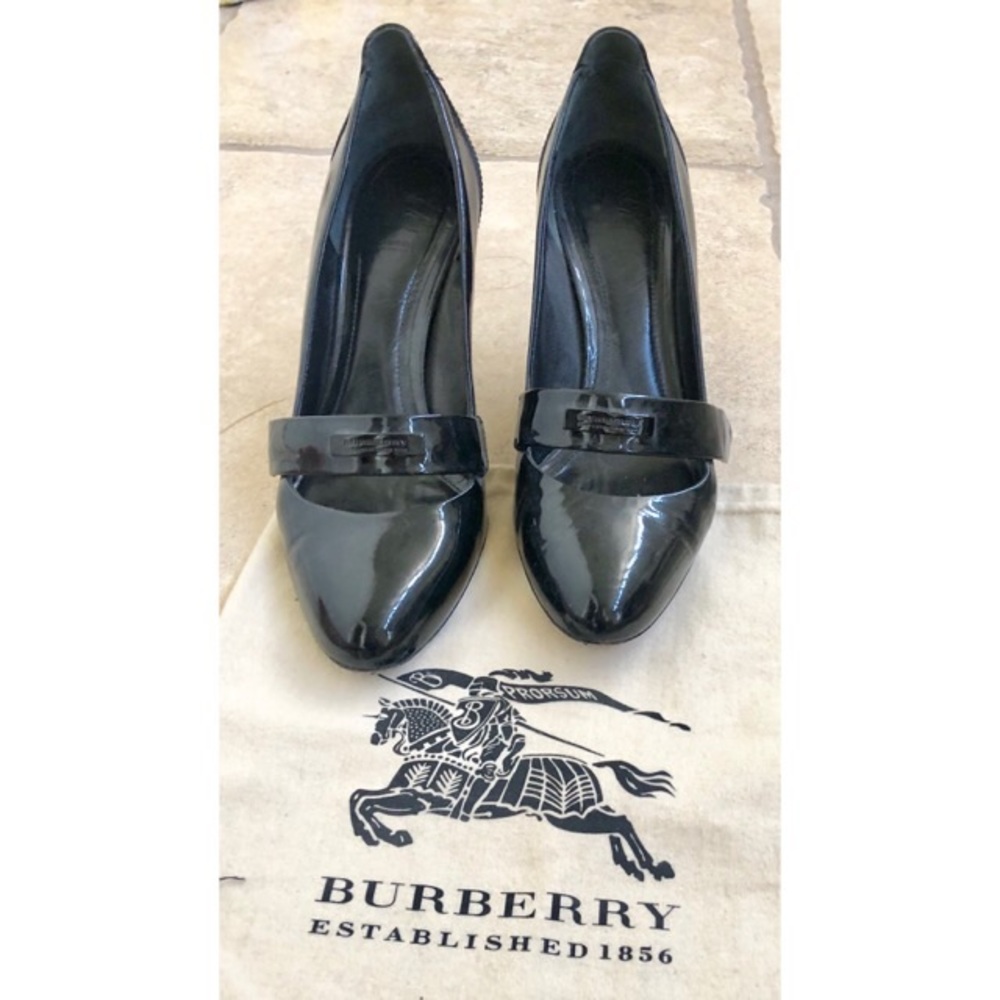 Burberry Patent Leather Pumps